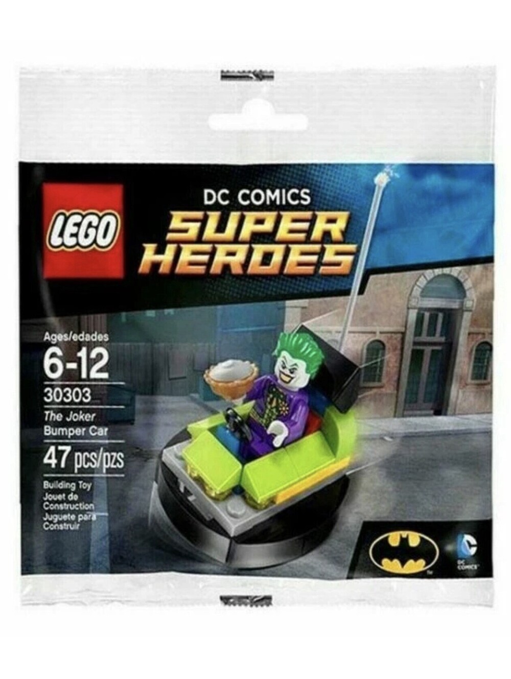 LEGO DC Comics Super Heroes: The Joker Bumper Car (30303) Retired Polybag